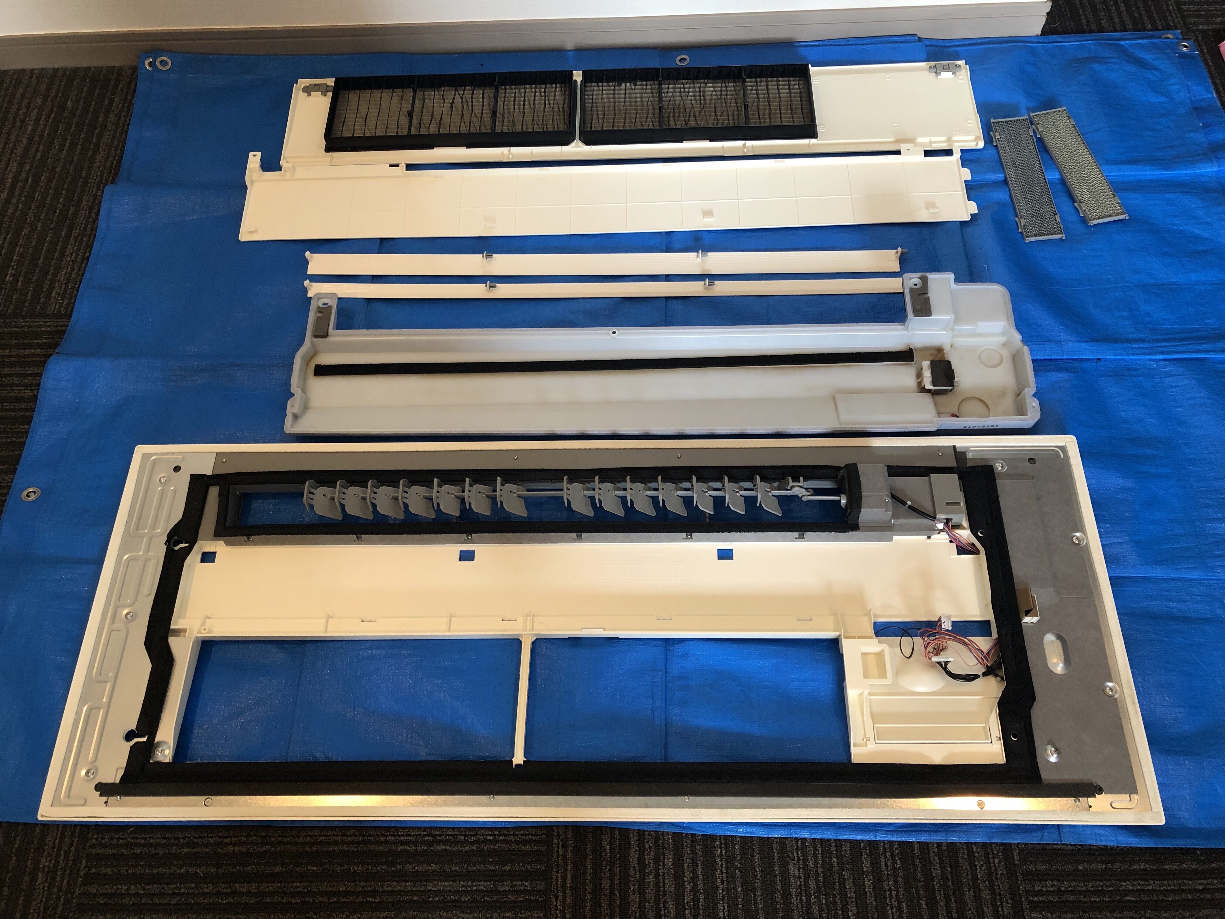 洗浄後 ドレンパン