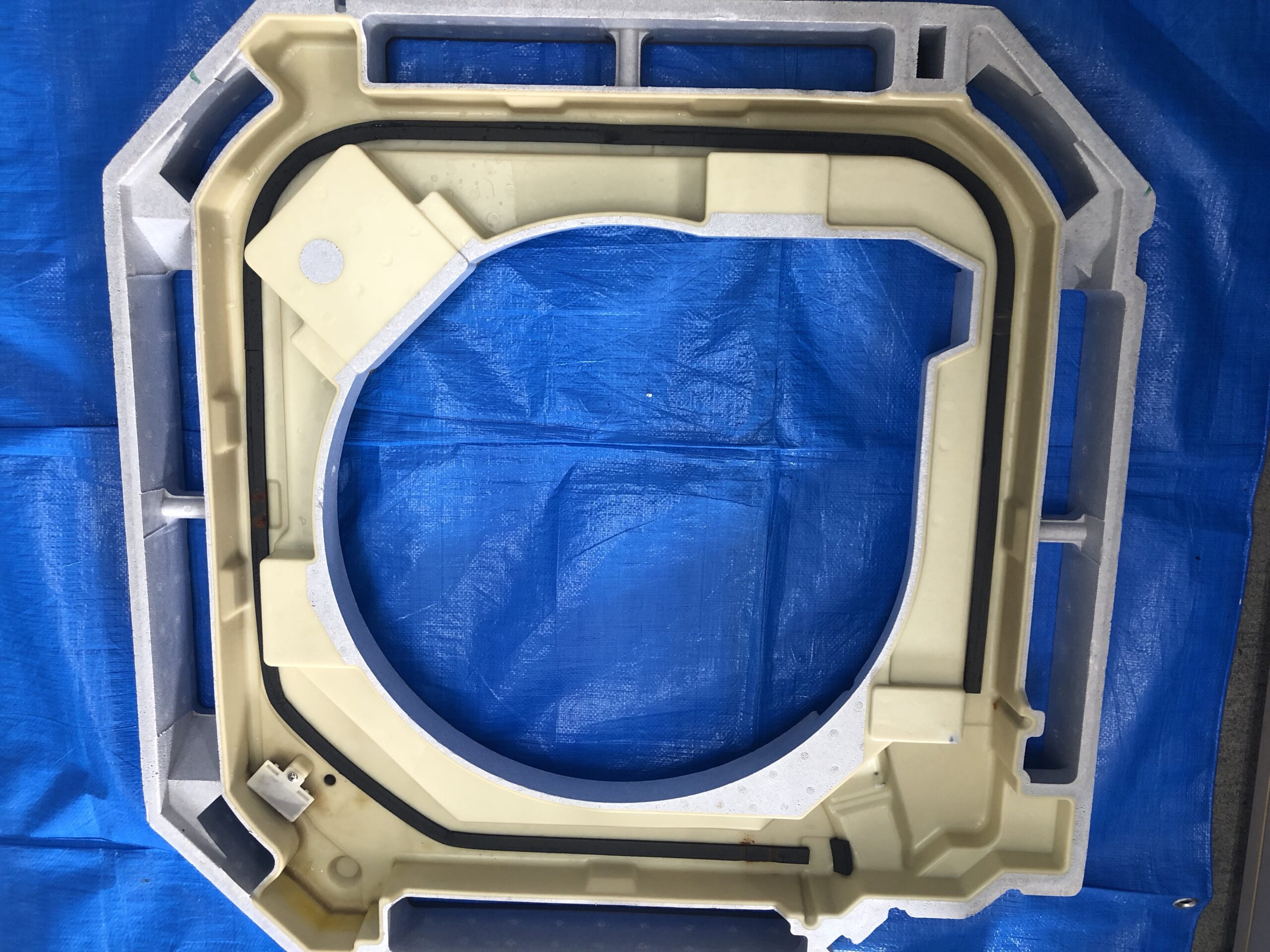 洗浄後 ドレンパン